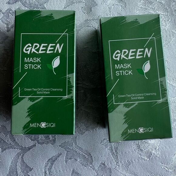 Pack of 4 Green tea mask sticks - Picture 2 of 5